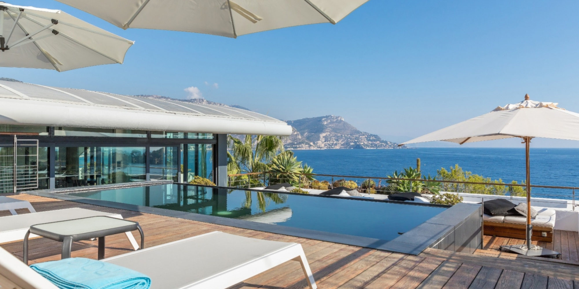 luxurious beach villa