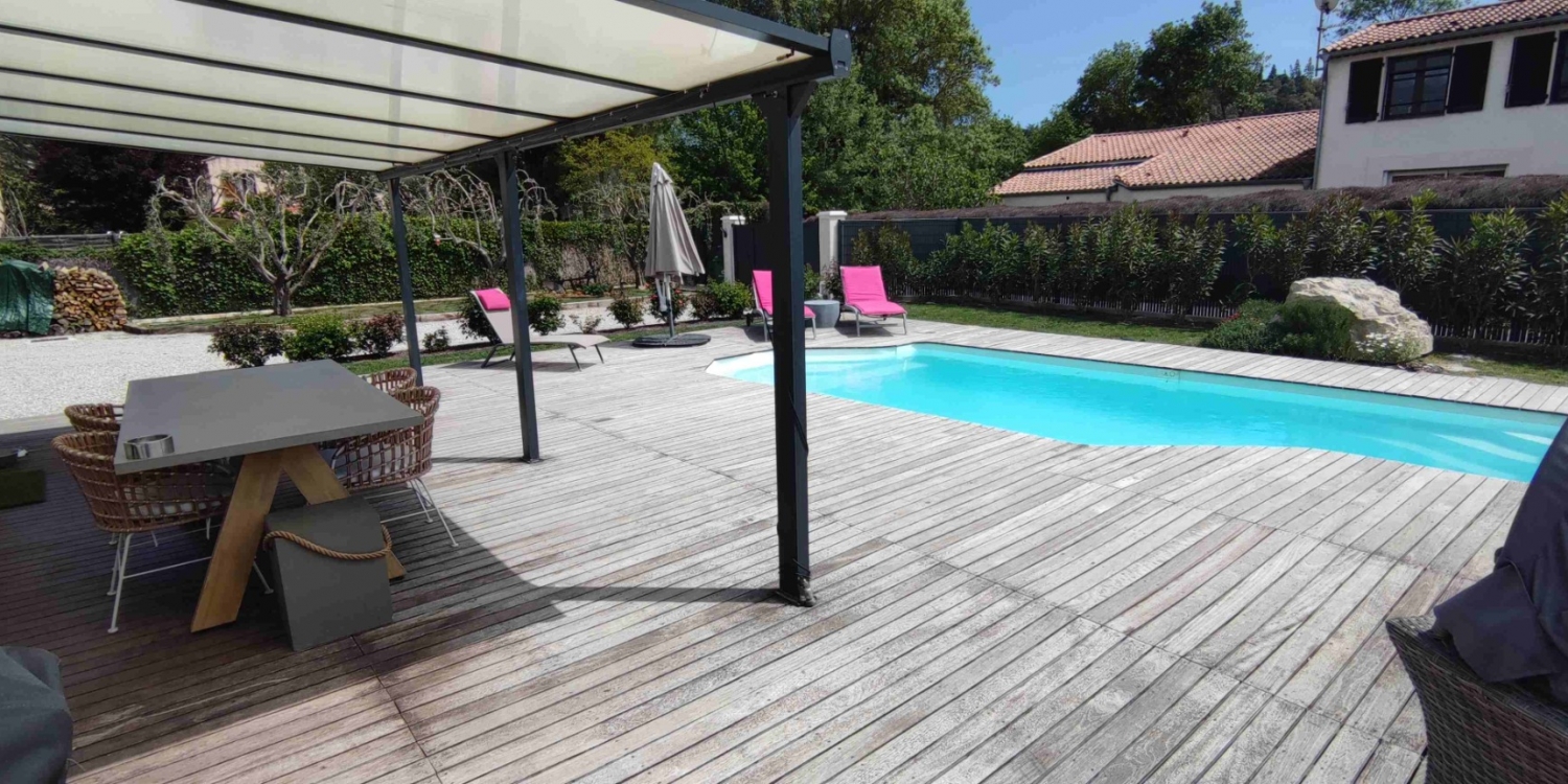 Photo 1 - Location piscine privée avec terrasse et jardin et terrasse à 15 minutes de Nice - 