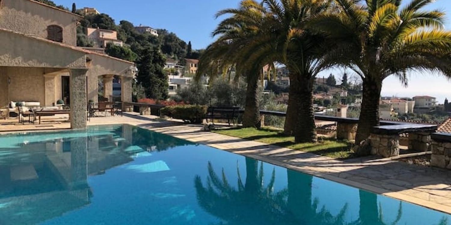 Photo 0 - Splendide villa à Nice avec piscine et une vue mer - 