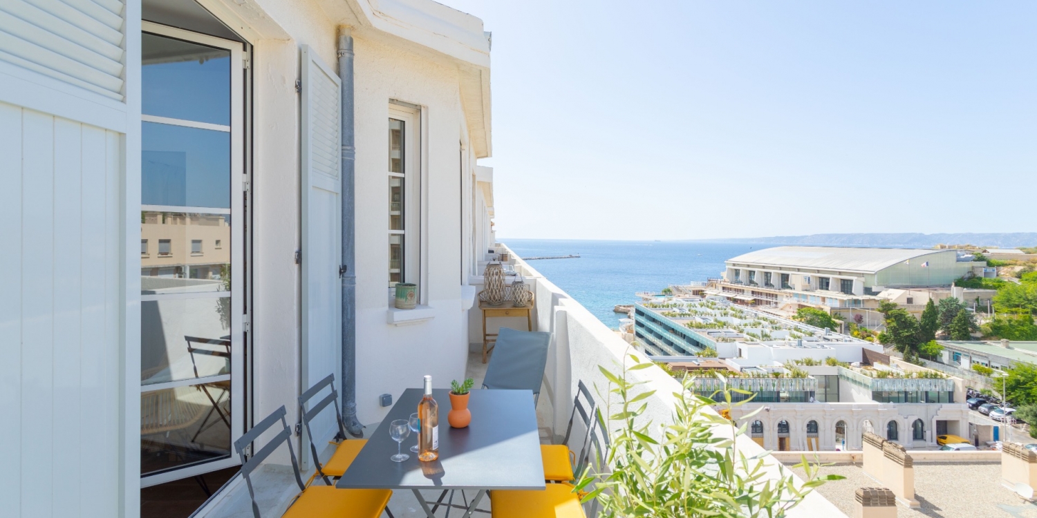 Photo 1 - Catalan - Sublime appartement avec vue mer à Marseille - 