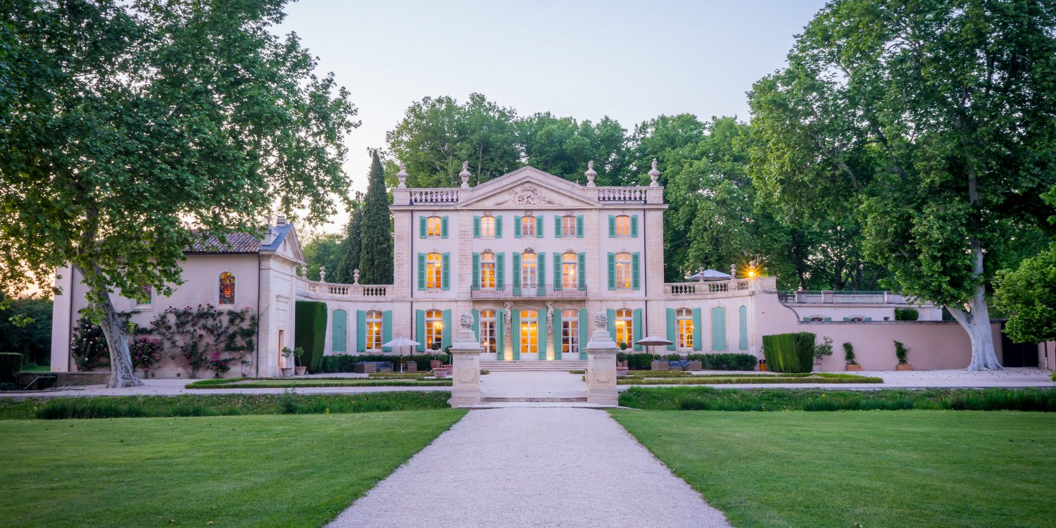 Photo 0 - Château in Provence with 20-acre grounds - Vue sur le Château depuis le Parc Sud