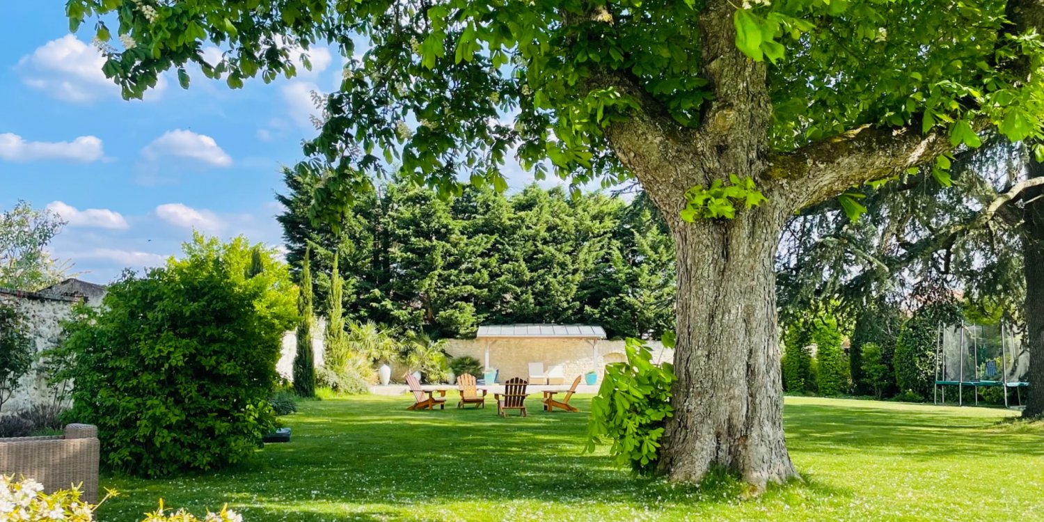 Photo 1 - La Villa Estrella - Piscine chauffée et Jacuzzi - Le jardin vu de la maison