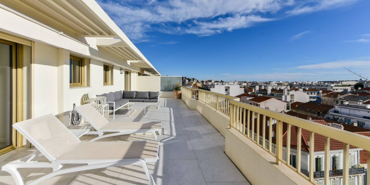 Photo 1 - Penthouse avec terrasse 180m2 vue mer  - Terrasse