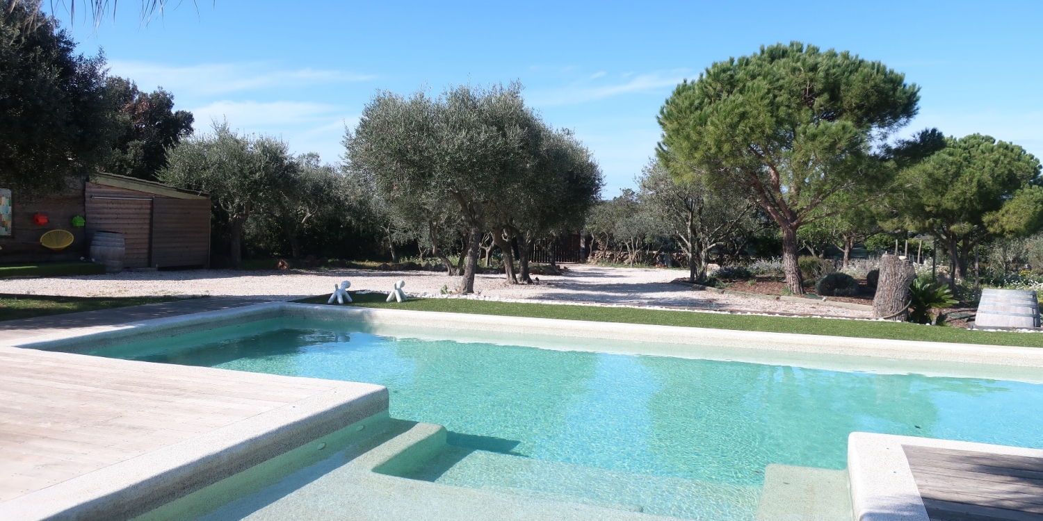 Photo 1 - Terrasse 150 m²  avec grande piscine  - La piscine