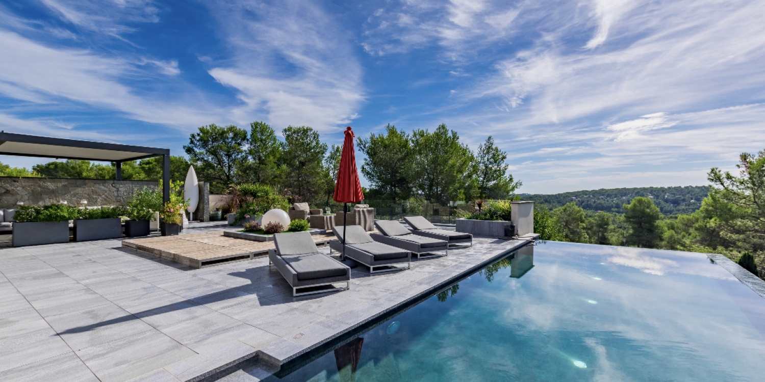 Photo 0 - Prestigious villa 550 m² with terrace 260 m² maritime horizon view - La piscine
