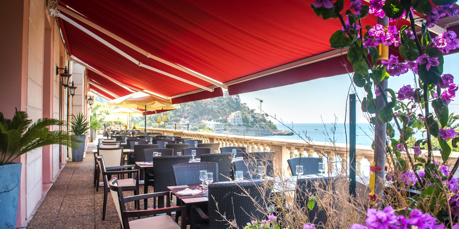 Photo 1 - Restaurant et terrasse avec vue sur la baie de Nice - 
