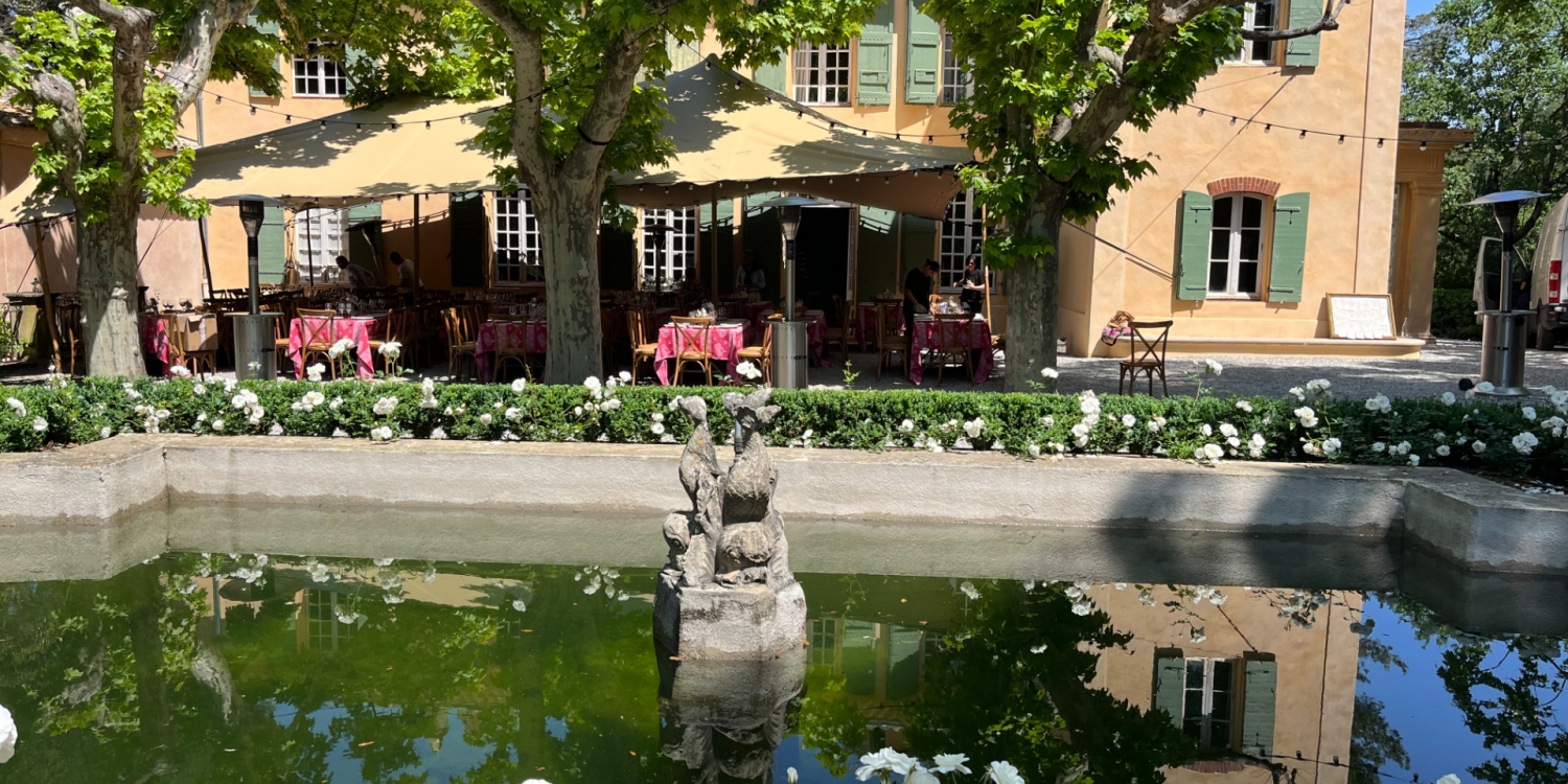 Photo 0 - Bastide avec parc, piscine, tennis et bassins - Bastide -terrasse sud 