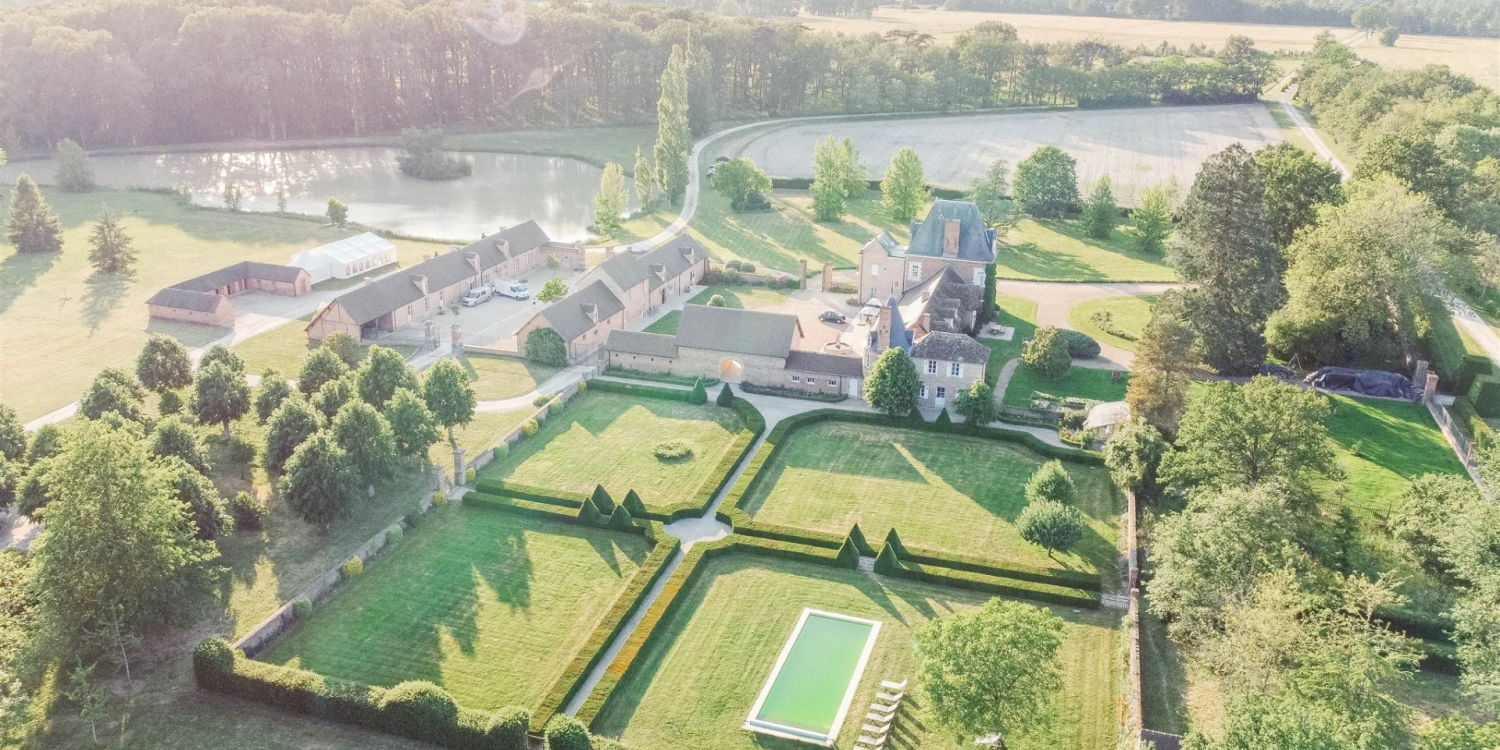 Photo 0 - Château à 15 km de Chambord  - Vue de haut