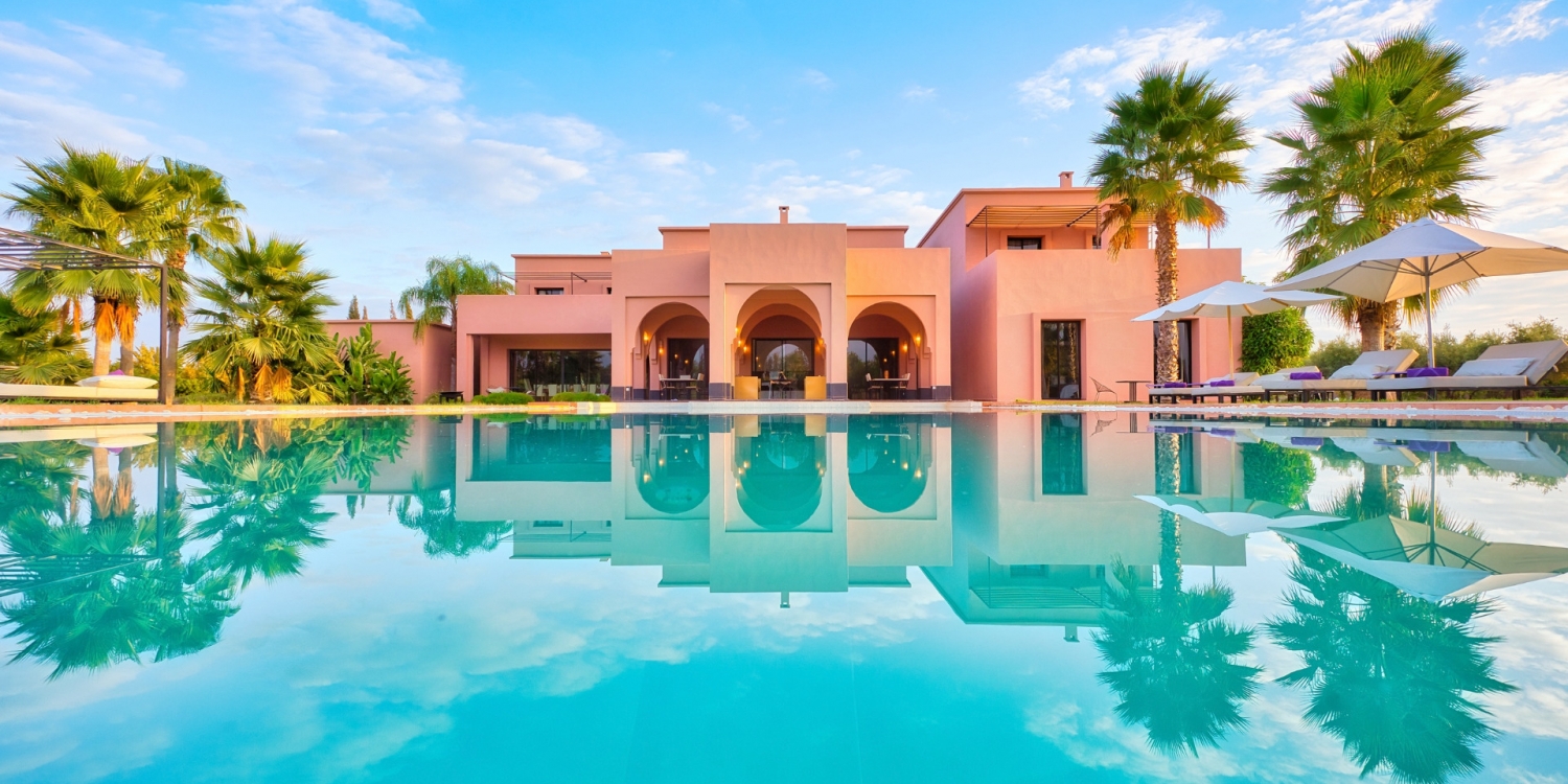 Photo 0 - Domaine de luxe 5* à Marrakech - Le domaine et la piscine