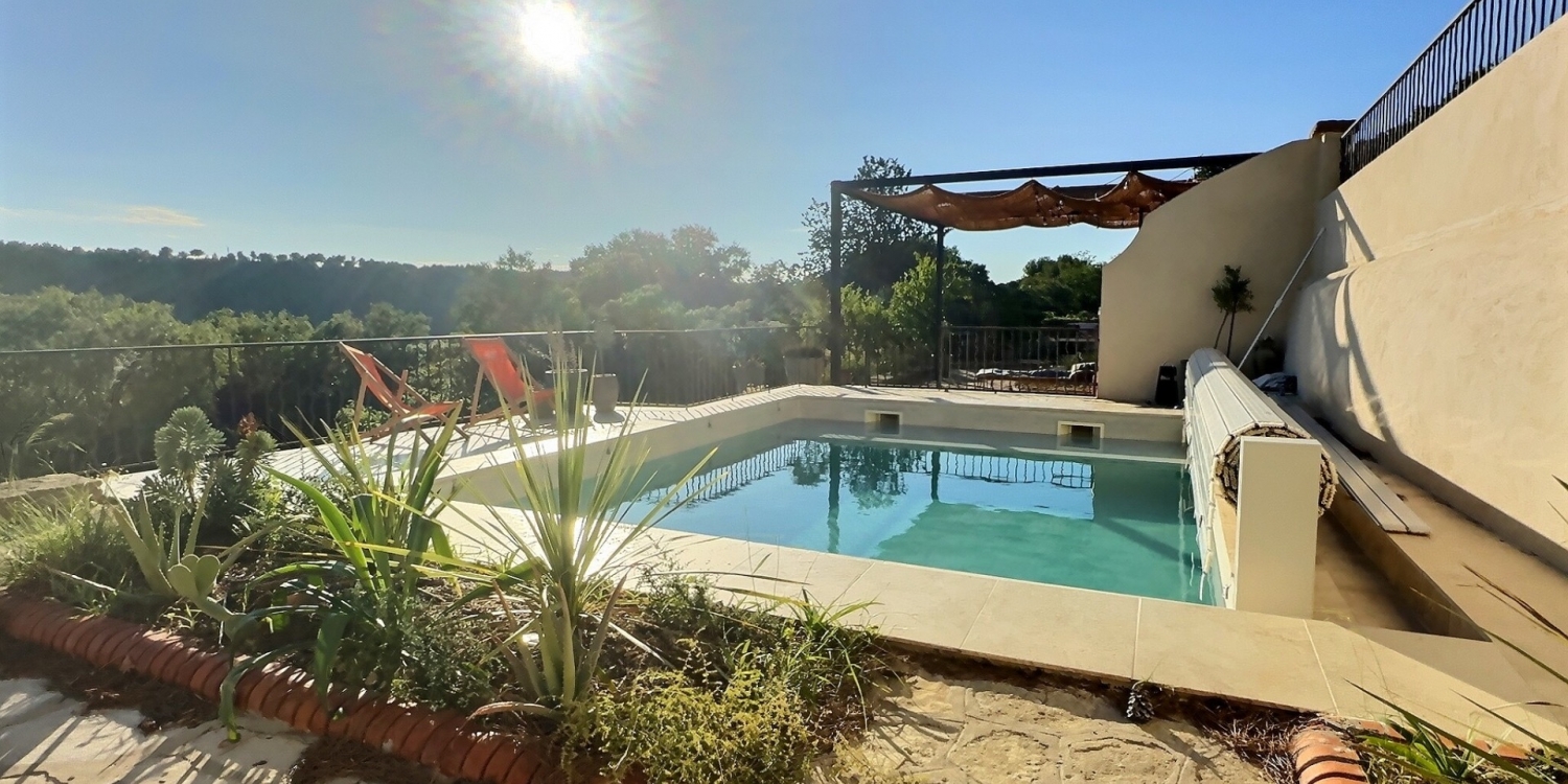 Photo 1 - Villa avec piscine et jacuzzi vue étang - Piscine sécurisée 