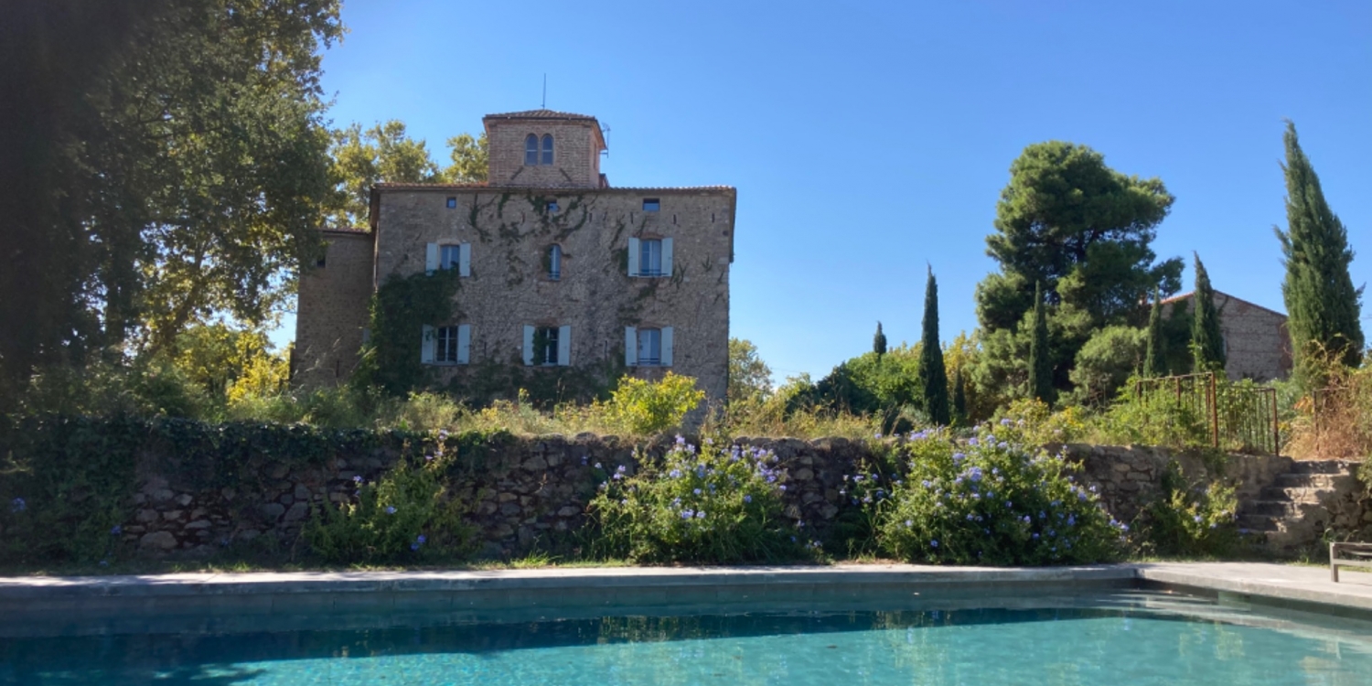Photo 0 - Château familial dans domaine viticole d’exception - Le domaine et la piscine