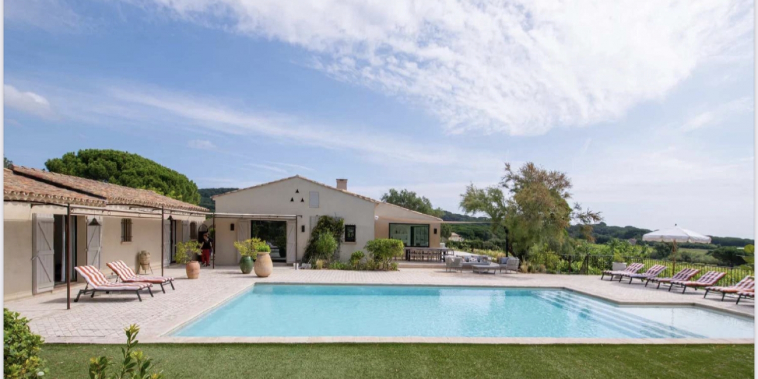 Photo 0 - Bastide avec piscine au coeur des vignes - La maison et la piscine
