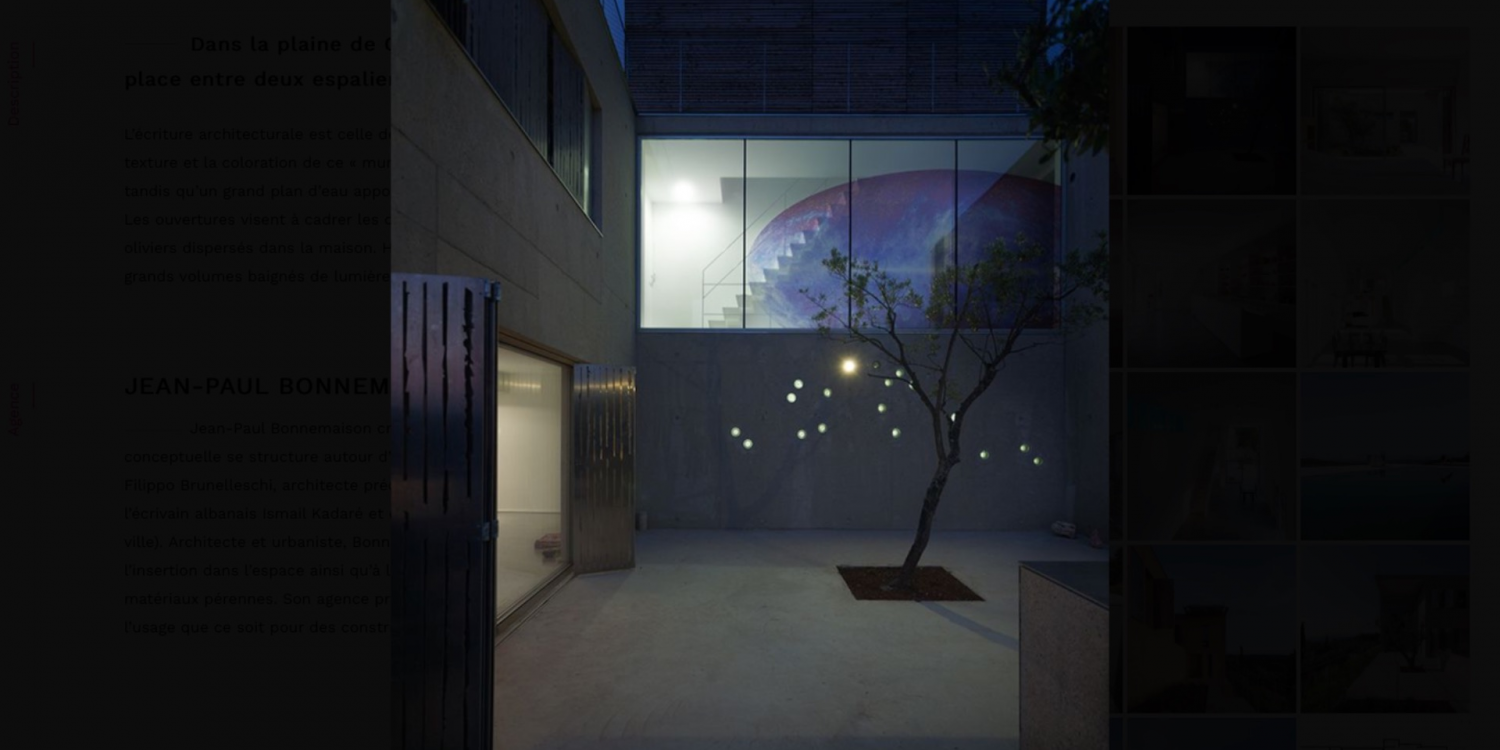 Photo 10 - Maison contemporaine avec toit piscine et vue exceptionnelle  - Au soir