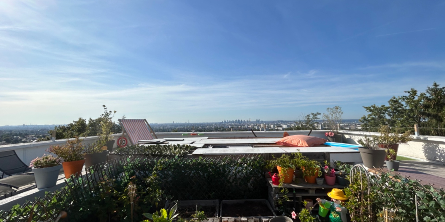 Photo 9 - Penthouse avec terrasse, vue panoramique sur Paris  - 