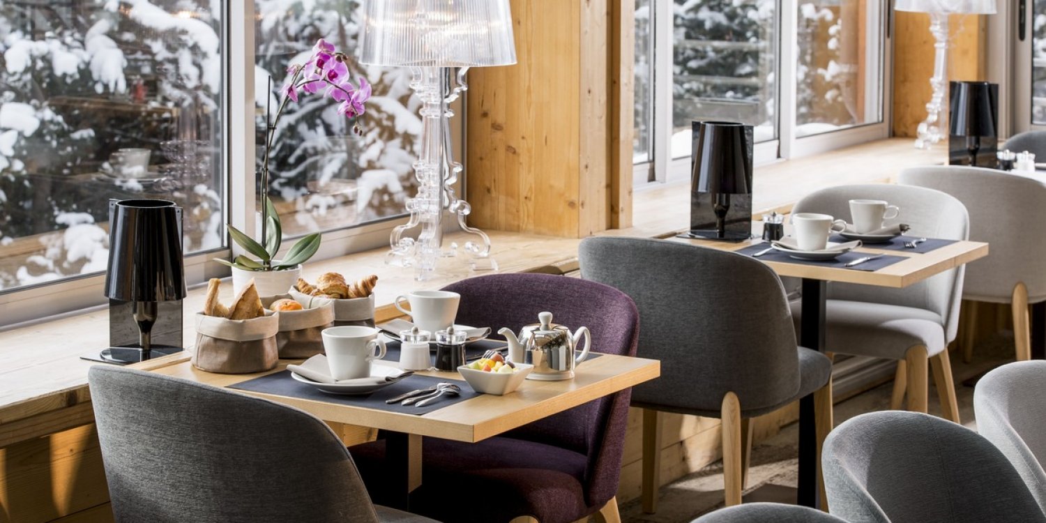 Photo 1 - Bar & restaurant avec vue 360° sur les montagnes des Alpes - Salle de restauration 