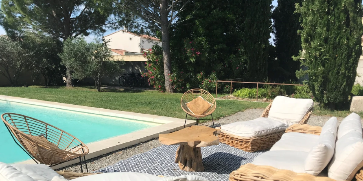 Photo 1 - Mas provençale avec piscine chauffée - Salon extérieur