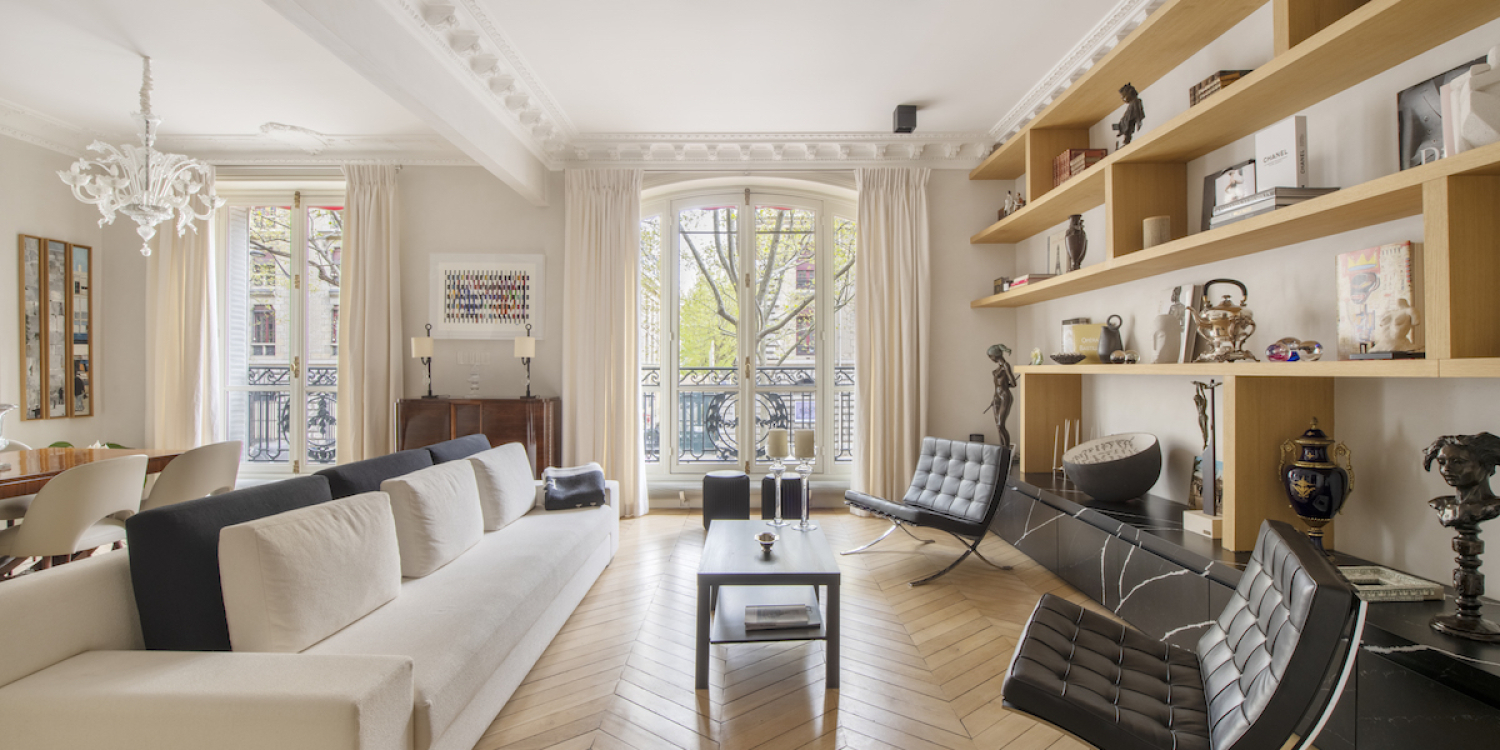 Photo 0 - Beautiful Haussmannian apartment in the Marais for your filming and professional events - salon