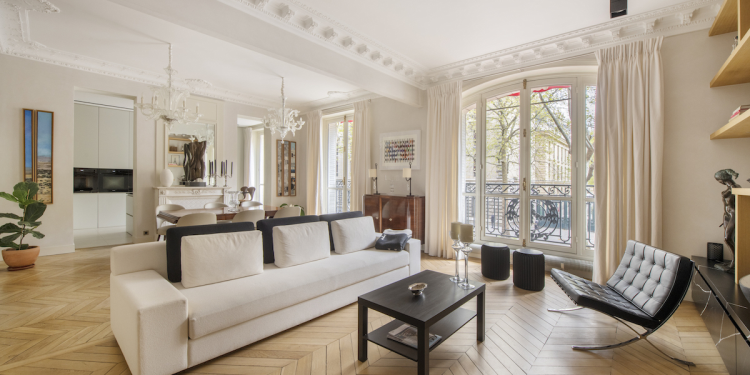 Photo 1 - Beautiful Haussmannian apartment in the Marais for your filming and professional events - salon