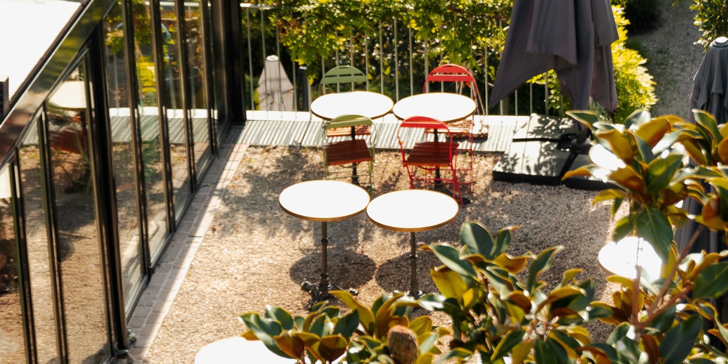Photo 10 - Restaurant caché dans un jardin  - Terrasse