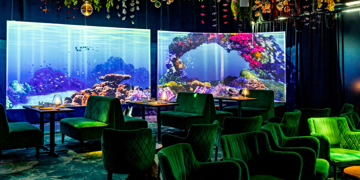 Photo 0 - Plongée sous marine dans un restaurant immersif parisien - 