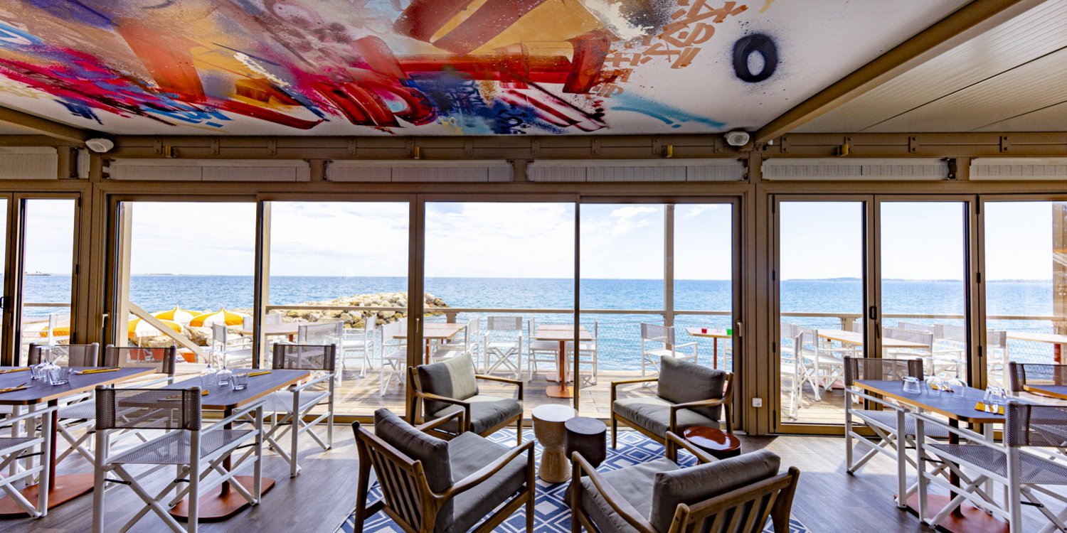 Photo 0 - Private beach - Salle de restaurant