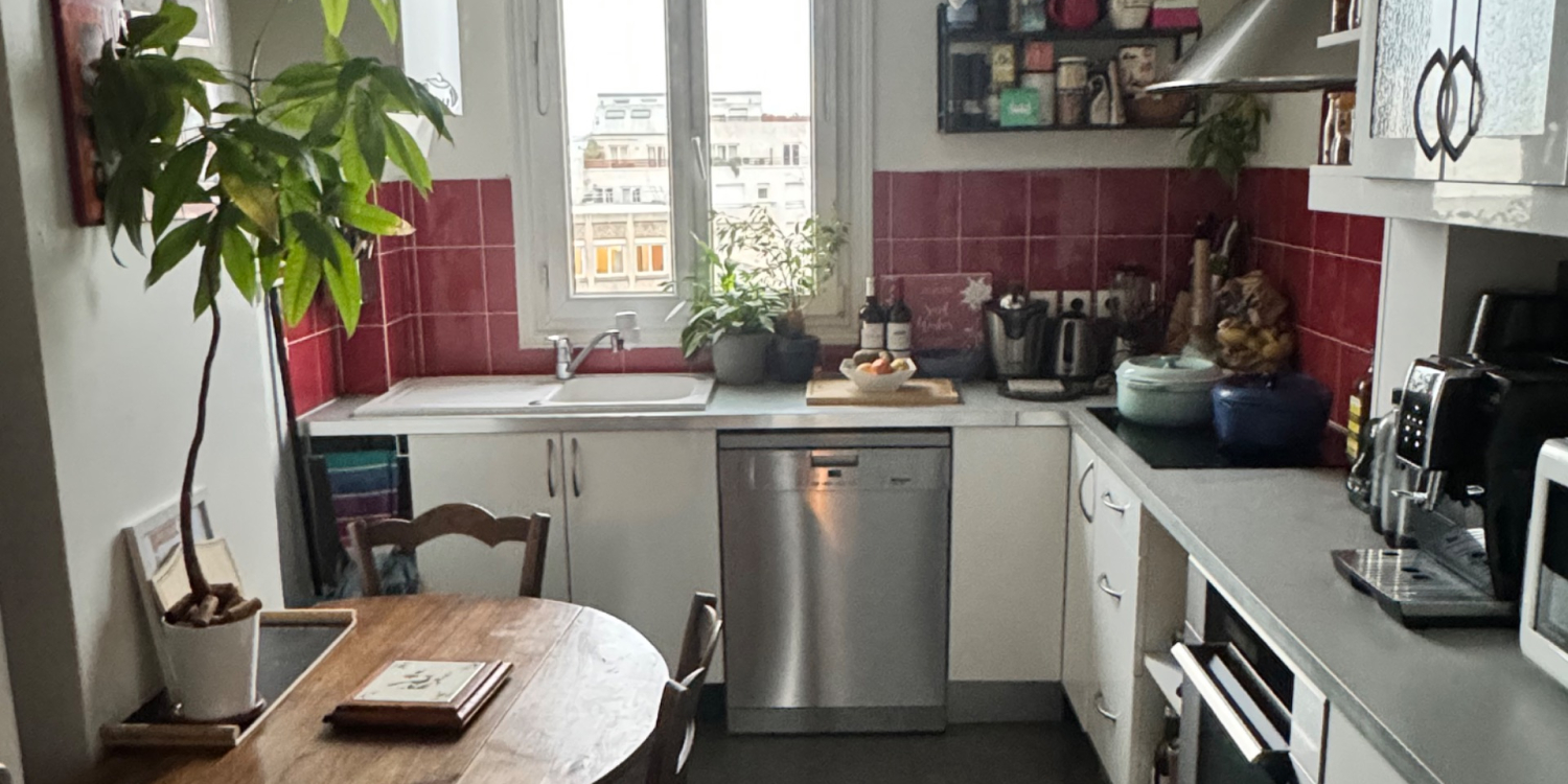 Photo 1 - Appartement Haussmannien au dernier étage avec belles vues sur Paris et Issy - 