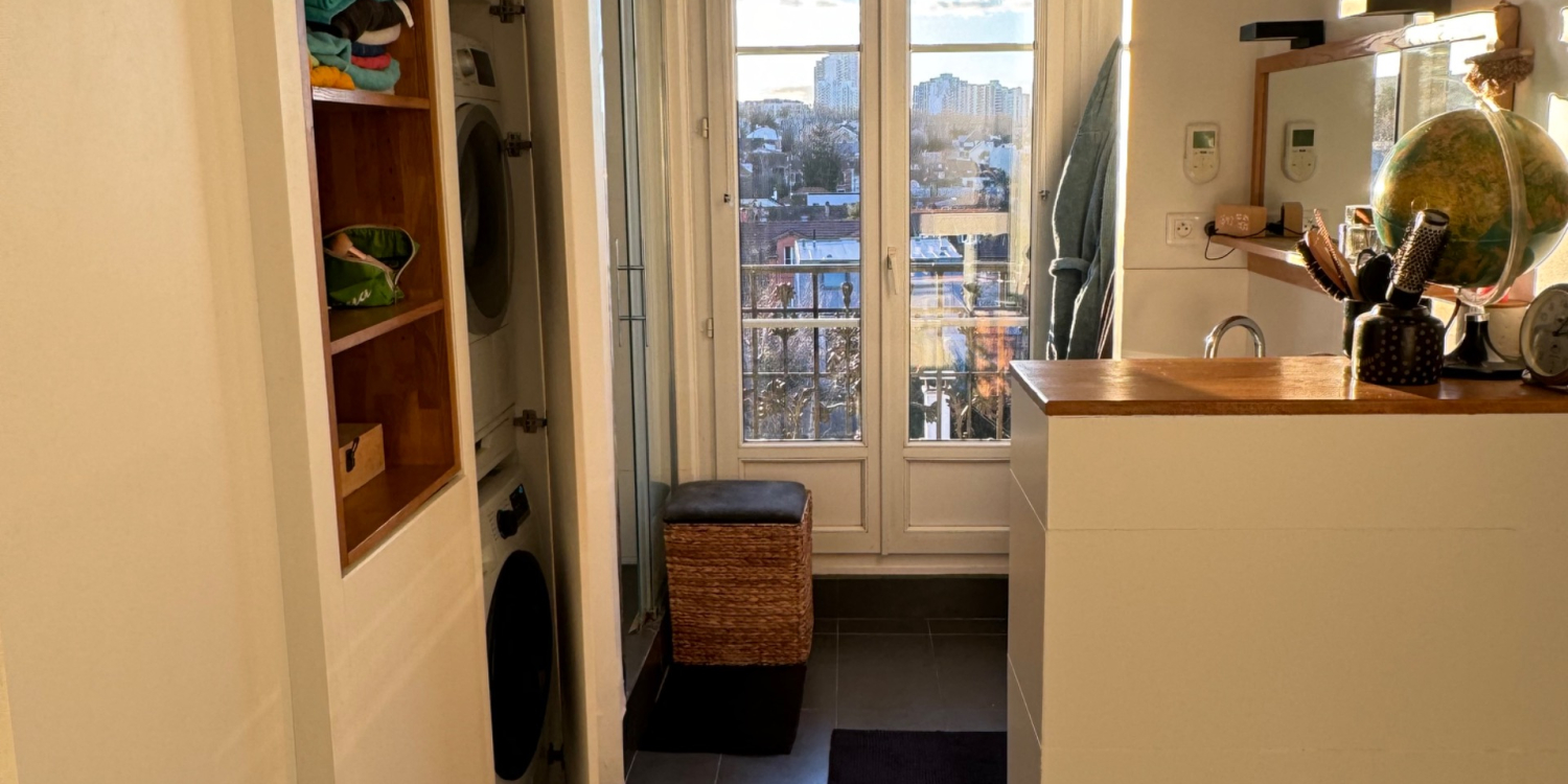 Photo 4 - Appartement Haussmannien au dernier étage avec belles vues sur Paris et Issy - 