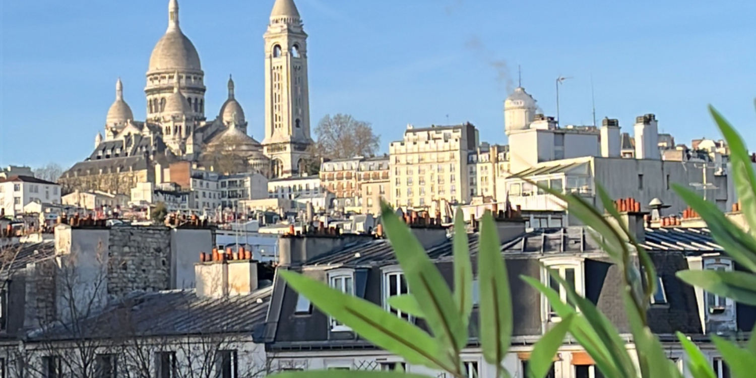 Photo 1 - Bel appartement avec vue sur Montmartre et le Sacré-Cœur  - 