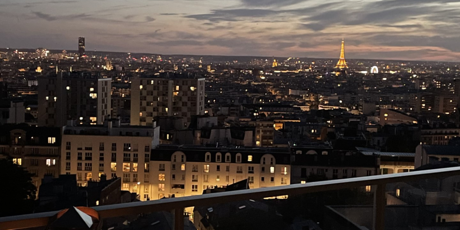 Photo 4 - Apartment with panoramic Rooftop over Paris  - Dîner nocturne aux bougies