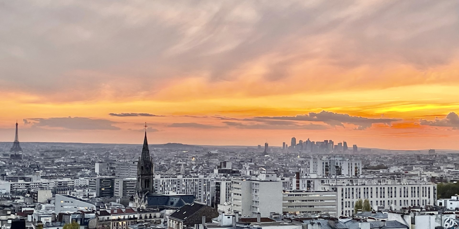 Photo 1 - Apartment with panoramic Rooftop over Paris  - Vue sur les principaux monuments de Paris 