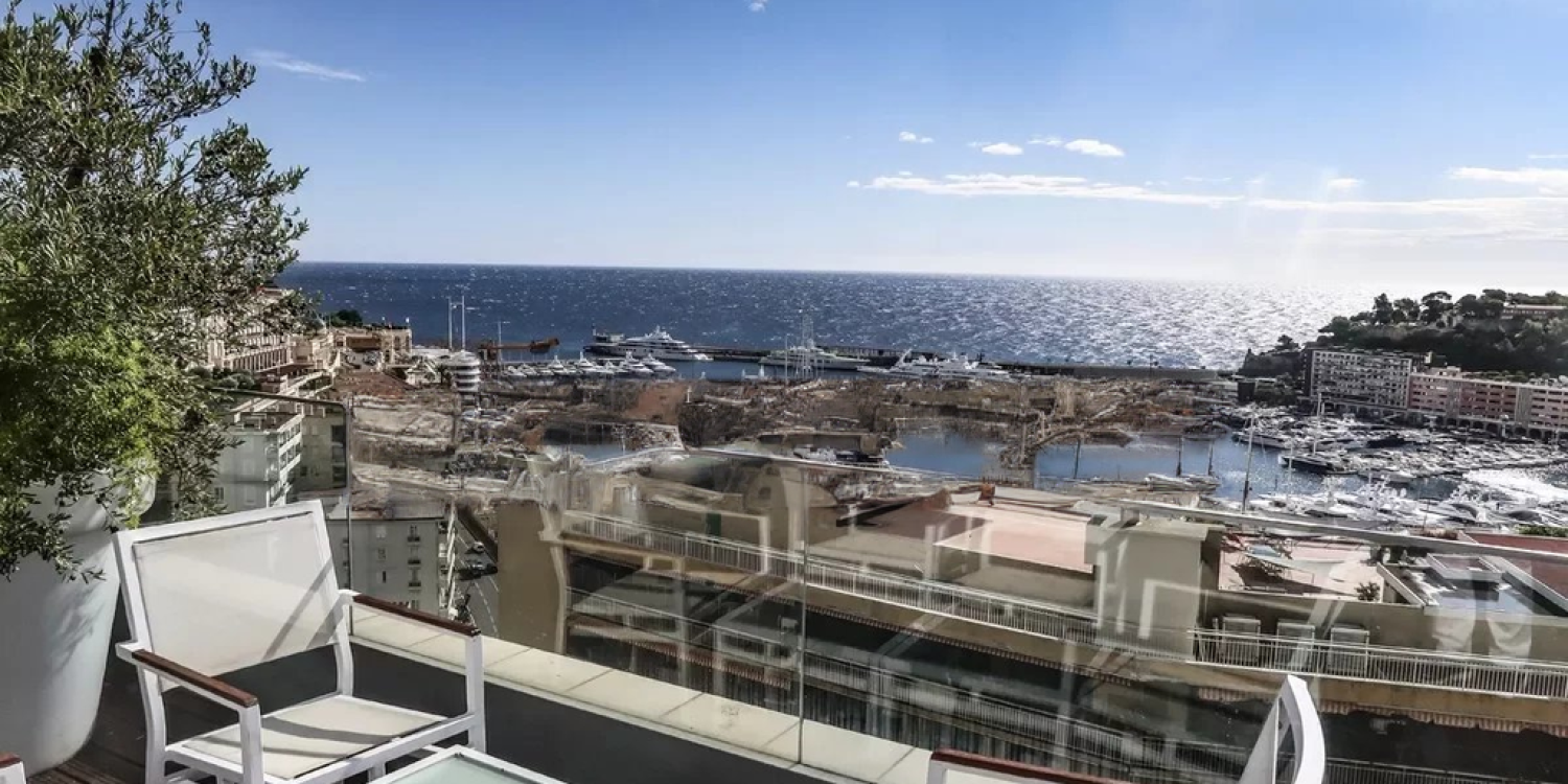 Photo 0 - Terrasse exclusive avec vue imprenable sur le Port de Monaco - La vue
