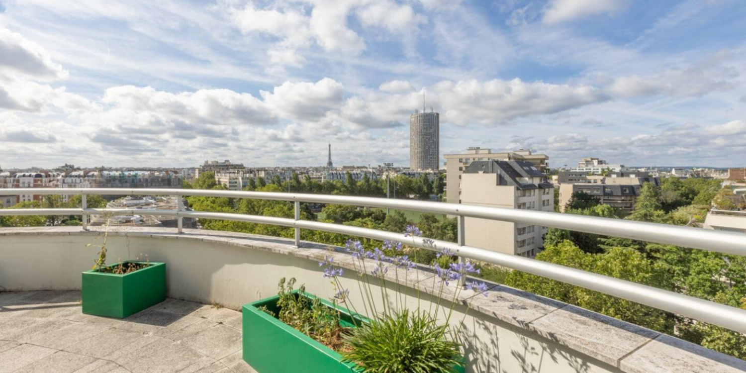Photo 0 - Superbe appartement avec 3 chambres et vue panoramique - Tour Eiffel et Sacré-Coeur - Terrasse avec vue panoramique