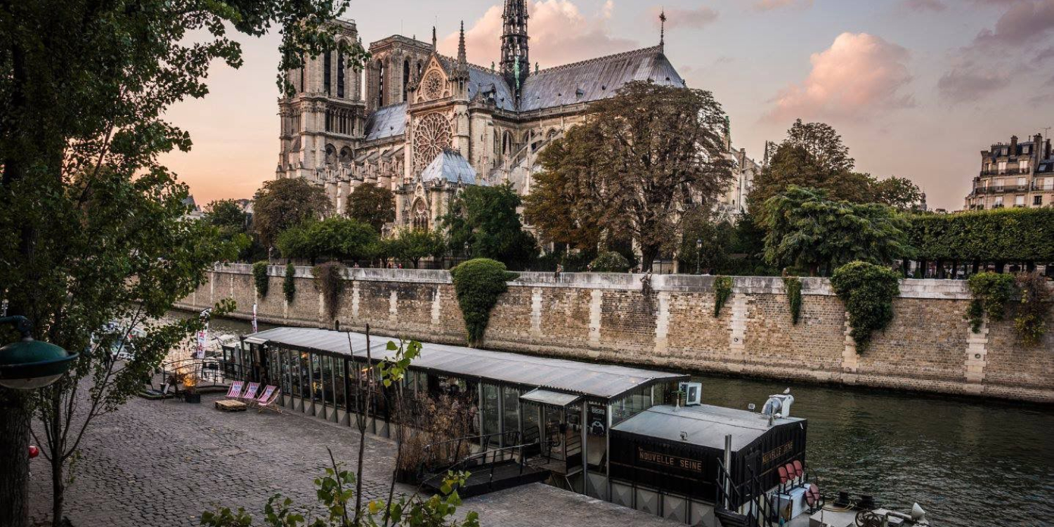 Photo 0 - Péniche avec vue sur Notre-Dame de Paris (Location sèche JO 2024) - 