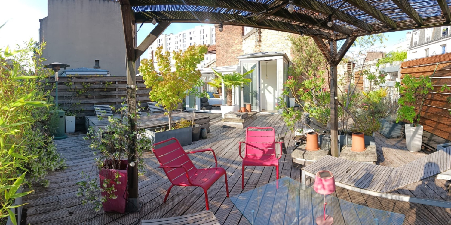Photo 0 - Oasis Rooftop in the heart of the village Jourdain 20th arrondissement - 