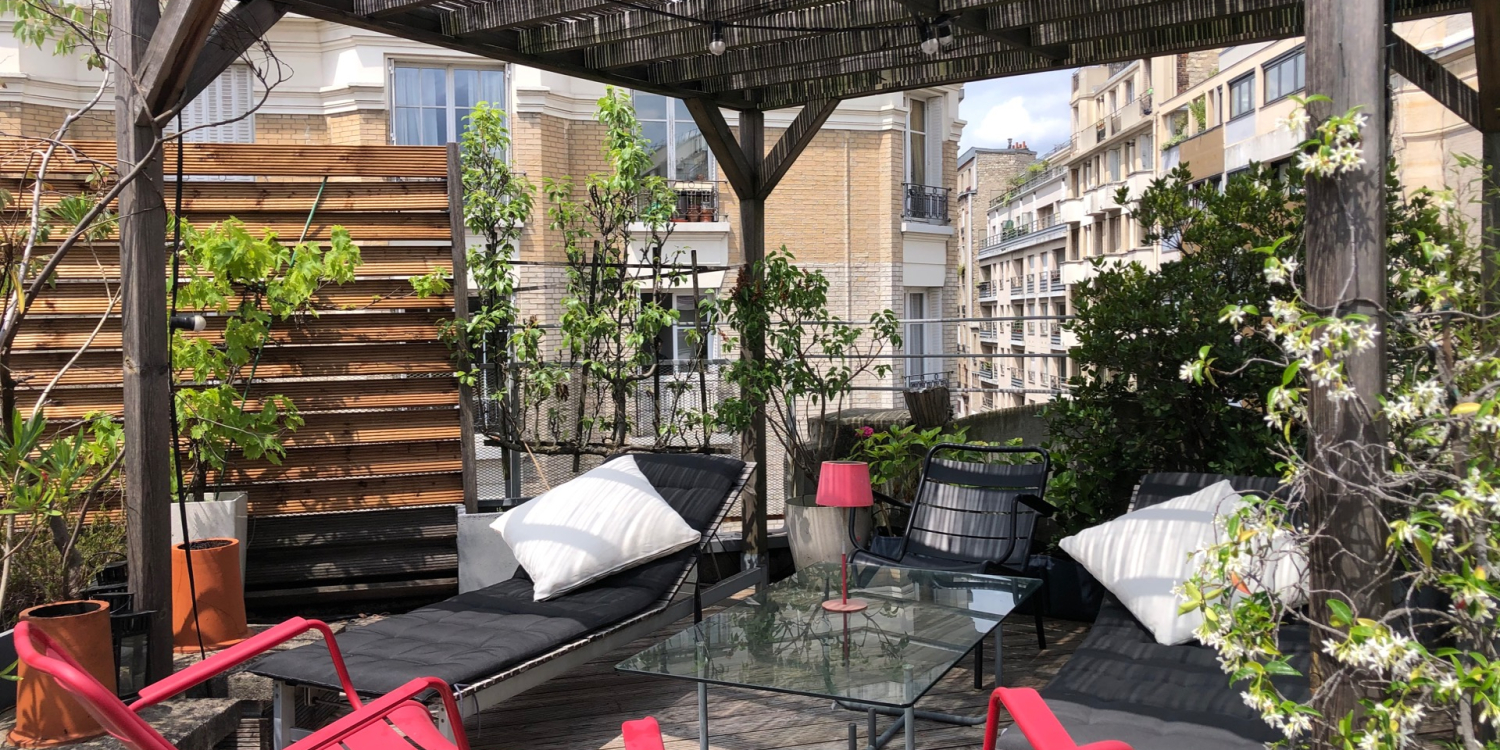 Photo 1 - Oasis Rooftop au coeur du village Jourdain 20ème arrondissement - 