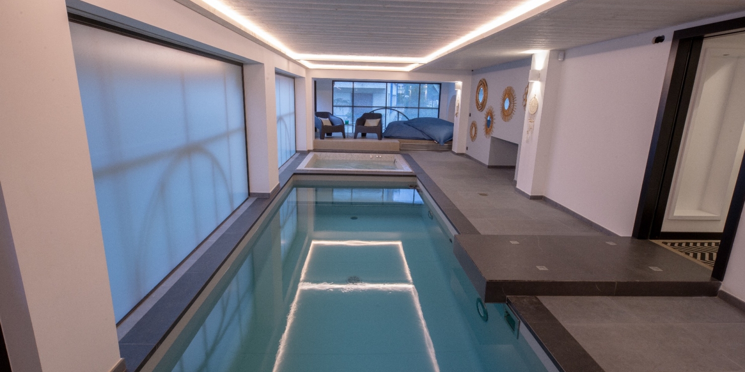Photo 0 - Atypical and luxurious 4-star loft - Espace détente du Kokana, situé à l'étage : piscine et jaccuzi intérieur. 