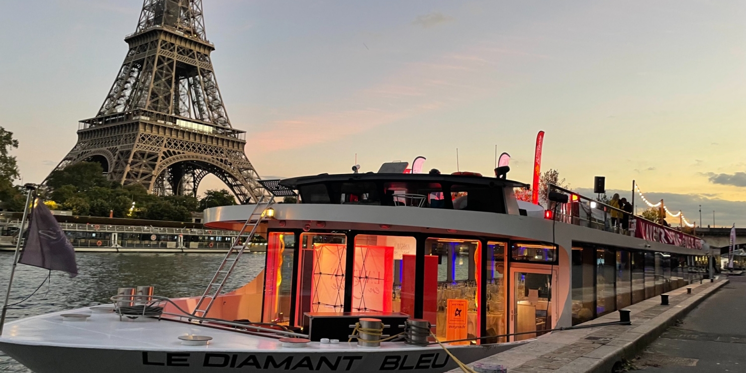 Photo 1 - Location d'une péniche sur la Seine  - 