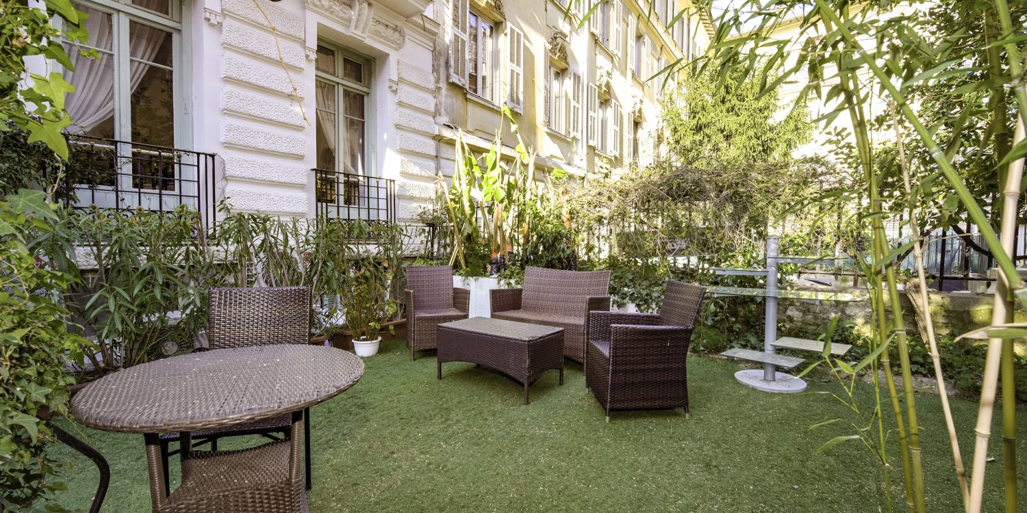Photo 18 - Villa Belle Epoque avec un joli jardin au centre de Nice - 