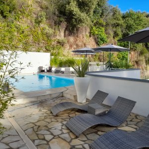 Photo 2 - Belle villa avec terrasse, piscine et tennis privés - 