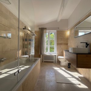 Photo 41 - Ferme française romantique avec vue panoramique - Salle de bain 1