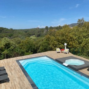 Photo 4 - Swimming pool with splendid view - 