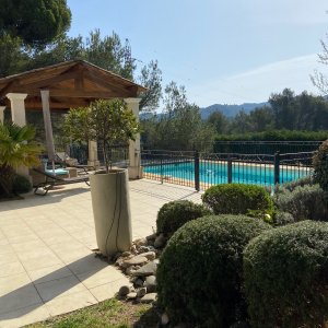 Photo 1 - Villa piscine et Terrasse couverte au sud du Luberon - Partie découverte sud 