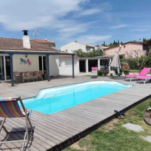 Photo 0 - Location piscine privée avec terrasse et jardin et terrasse à 15 minutes de Nice - 
