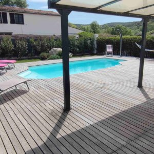 Photo 3 - Location piscine privée avec terrasse et jardin et terrasse à 15 minutes de Nice - 