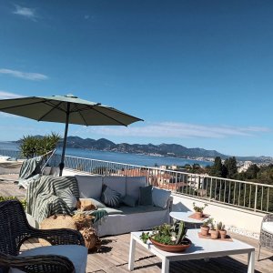 Photo 0 - Private rooftop with magnificent 180° sea view 15 minutes from the Palais des Festivals - 