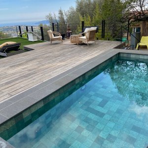 Photo 3 - Rooftop entre Mer et Ville - Vue angle piscine
