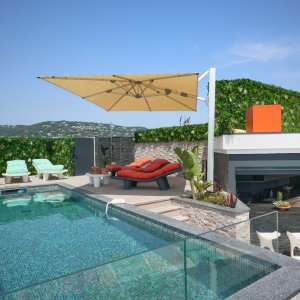 Photo 1 - Penthouse in front of le Palais with private swimming pool - Piscine 7;00 x 2.00 x 1.00