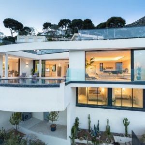 Photo 13 - Luxurious Villa with California style - Facade sud de nuit