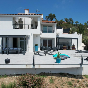 Photo 6 - Charming villa with sea view, heated swimming pool & jacuzzi - VILLA 259 CUISINE EXTERIEURE
