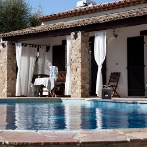 Photo 8 - Charmant mas provençal, splendide vue mer, piscine chauffée à débordement - La Crespina 